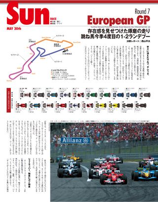 F1速報（エフワンソクホウ） 2004 Rd07 ヨーロッパGP号