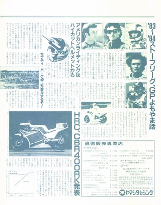 RIDING SPORT（ライディングスポーツ） 1984年2月号 No.13