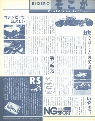 RIDING SPORT（ライディングスポーツ） 1986年11月号 No.46