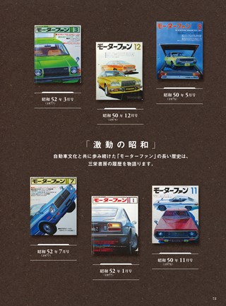 ニューモデル速報 歴代シリーズ 昭和50年代 日本車のすべて