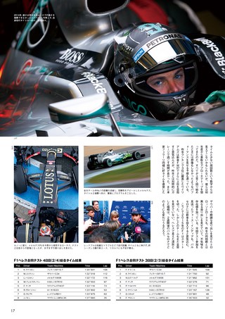 AUTO SPORT（オートスポーツ）特別編集 F1全チーム＆マシン完全ガイド 2015