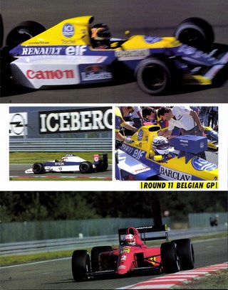 F1速報（エフワンソクホウ） 1990 Rd11 ベルギーGP号