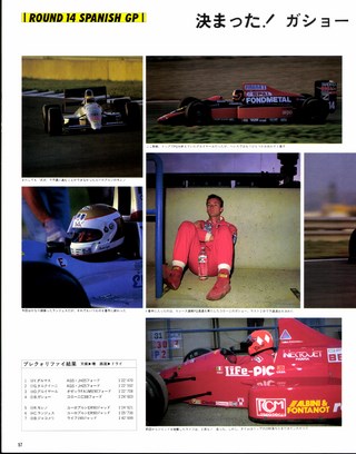 F1速報（エフワンソクホウ） 1990 Rd14 スペインGP号