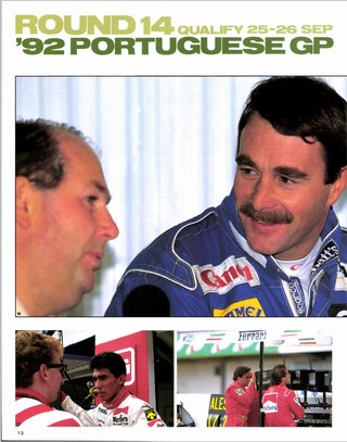 F1速報（エフワンソクホウ） 1992 Rd14 ポルトガルGP号