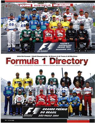 F1速報（エフワンソクホウ） 2004 総集編