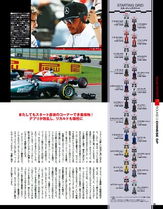 F1速報（エフワンソクホウ） 2016 Rd03 中国GP号