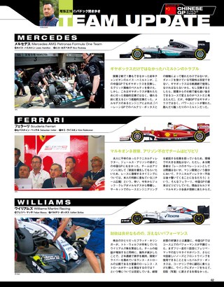 F1速報（エフワンソクホウ） 2016 Rd03 中国GP号