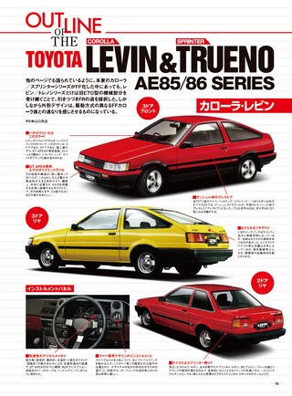 日本の傑作車シリーズ 第10弾 AE86レビン／トレノのすべて