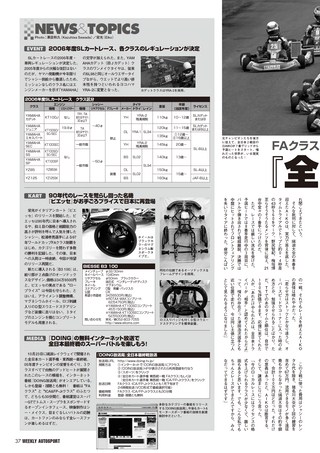 AUTO SPORT（オートスポーツ） No.1043 2005年12月8日号