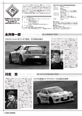 AUTO SPORT（オートスポーツ） No.1034 2005年10月6日号