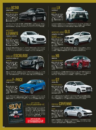 ニューモデル速報 統括シリーズ 2018-2019年 国産＆輸入SUVのすべて