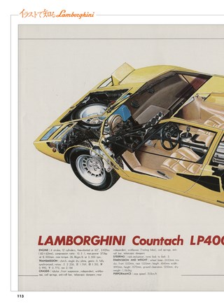 名車アーカイブ ランボルギーニのすべて Vol.3