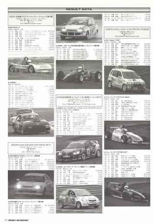 AUTO SPORT（オートスポーツ） No.891 2002年11月7日号