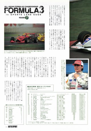 AUTO SPORT（オートスポーツ） No.756 1998年9月15日号