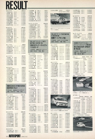 AUTO SPORT（オートスポーツ） No.535 1989年9月15日号