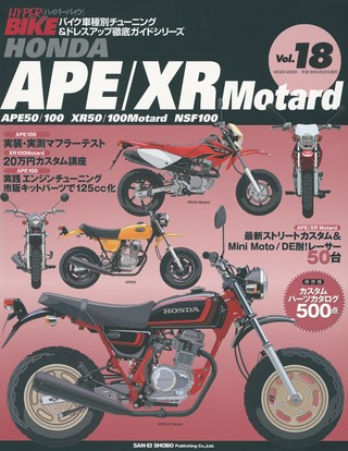 Vol.18 HONDA APE／XR Motard