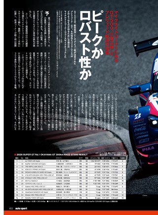 AUTO SPORT（オートスポーツ） No.1620 2026年6月号