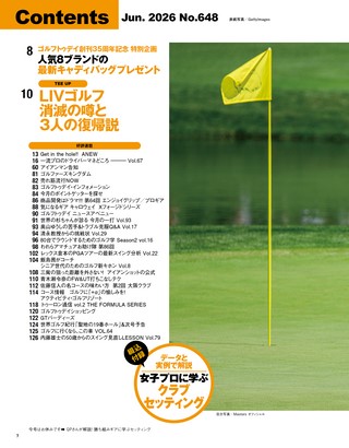 GOLF TODAY（ゴルフトゥデイ） 2026年6月号 No.648