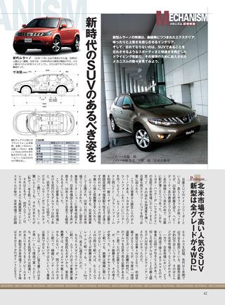 ニューモデル速報 すべてシリーズ 第416弾 新型ムラーノのすべて