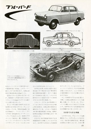 日本の傑作車シリーズ 【第7集】ダットサン・ブルーバードU