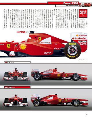 F1速報（エフワンソクホウ） 2011 NEWマシン情報号