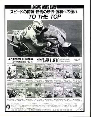 RIDING SPORT（ライディングスポーツ） 1989年6月号 No.77
