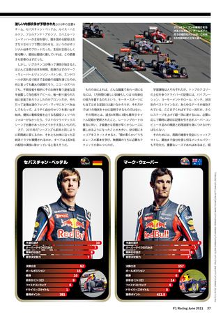 F1 Racing（エフワンレーシング） 2011年6月情報号