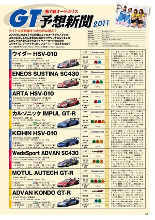 AUTO SPORT（オートスポーツ） No.1315　2011年10月6日号