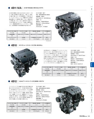 Motor Fan illustrated（モーターファンイラストレーテッド）特別編集 World Engine Databook 2011-2012