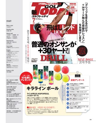 GOLF TODAY（ゴルフトゥデイ） 2016年6月号 No.528