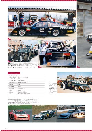 レーシングカーのすべて 80年代レーシングカーのすべて