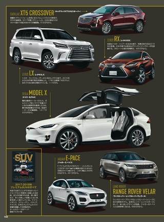 ニューモデル速報 統括シリーズ 2018年 国産＆輸入SUVのすべて