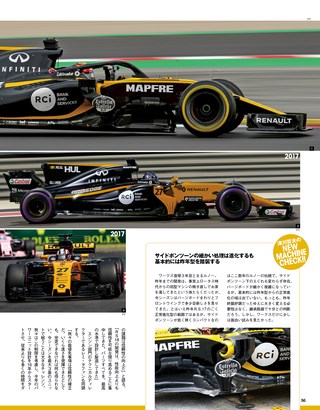 F1速報（エフワンソクホウ） 2018 NEWマシン情報号