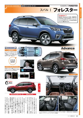 自動車誌MOOK 最新SUVカタログ2019