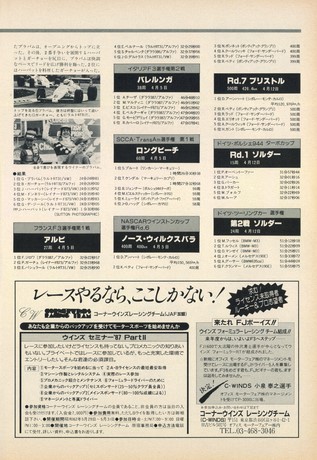 AUTO SPORT（オートスポーツ） No.474 1987年6月15日号