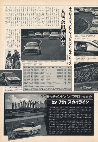 AUTO SPORT（オートスポーツ） No.432 1985年11月1日号