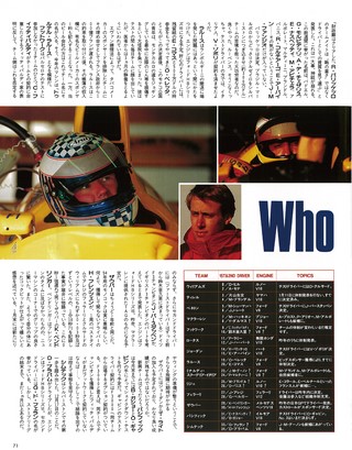 AS＋F（アズエフ） 1994 ウィリアムズ体制発表号