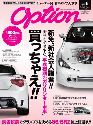 OPTION(オプション) 2018年6月号