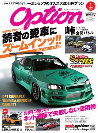 OPTION（オプション） 2019年1月号