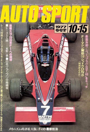 AUTO SPORT（オートスポーツ） No.231 1977年10月15日号