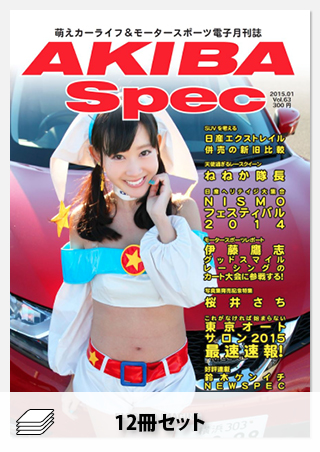 セット AKIBA Spec 2015年セット［全12冊］