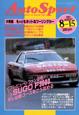 AUTO SPORT（オートスポーツ） No.479 1987年8月15日号